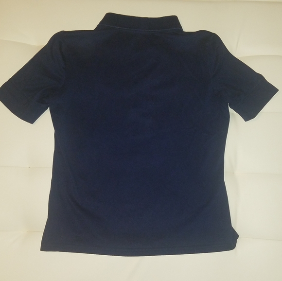 Izod Navy Performx Women's Pique Polo - Picture 3 of 8